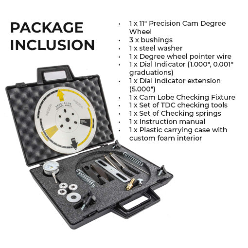 Precision Camshaft Degree Wheel Kit