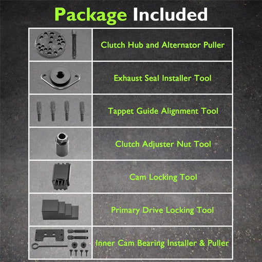 Cam Bearing Engine Repair Tool Set for Harley