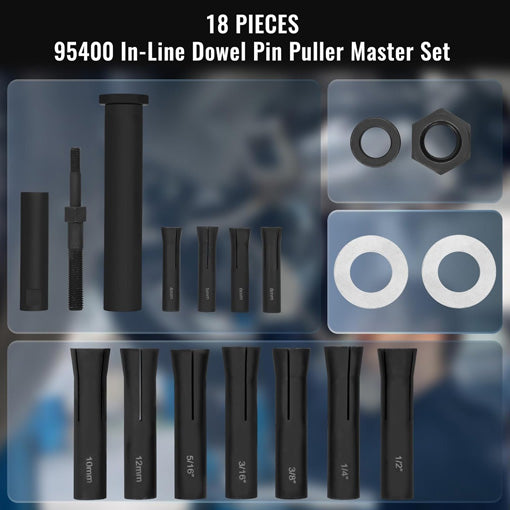 In-Line Dowel Pin Puller Master Set