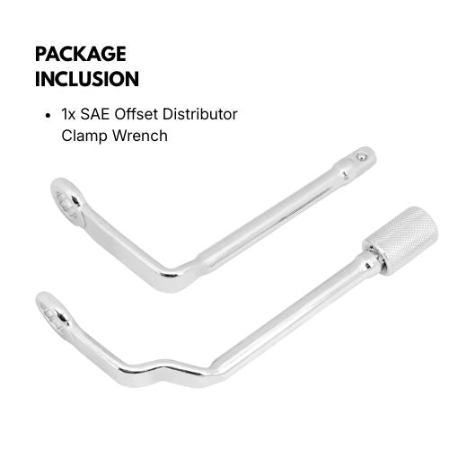 SAE Offset Distributor Clamp Wrench