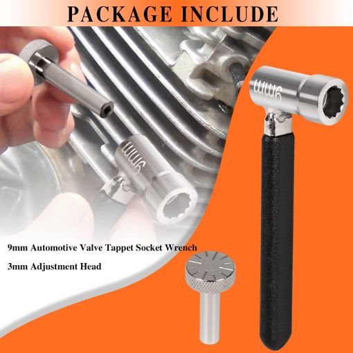 Valve Tappet Adjusting Wrench Tool Kit (for Motorcycle, ATVs)