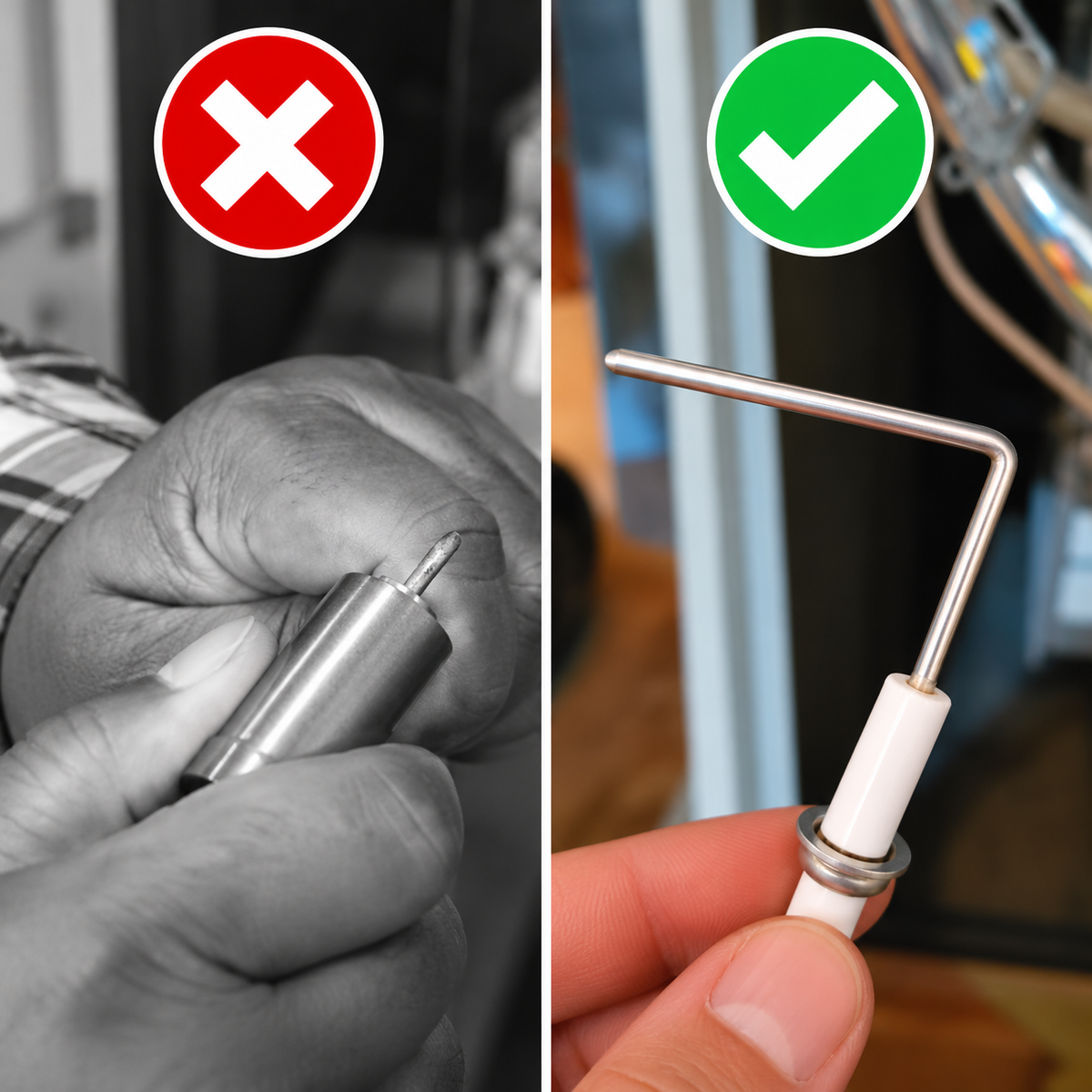 2-Pack Furnace Flame-sensor Cleaner