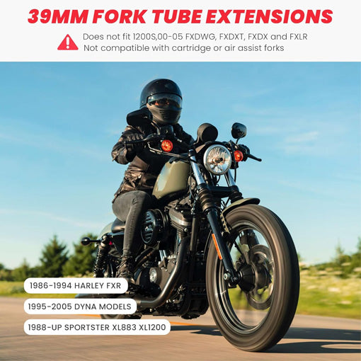 Fork Tube Extender for Harley