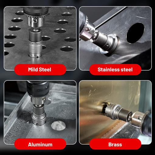9-Piece Quick Change Carbide Hole Saw Kit