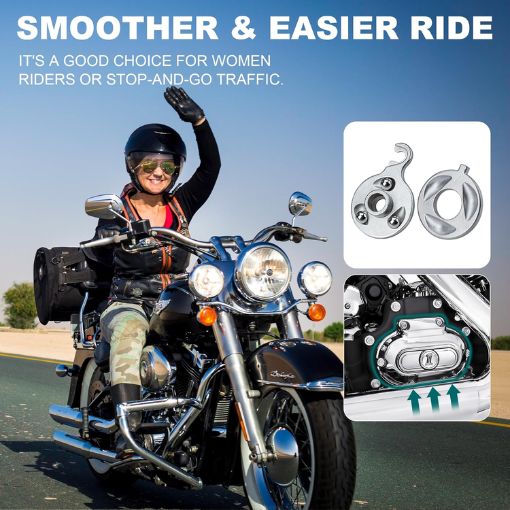 Easy Lever Pull Power Clutch Ramp Kit for Harley