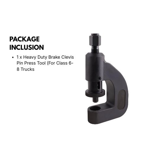 Heavy Duty Brake Clevis Pin Press Tool (For Class 6-8 Trucks)