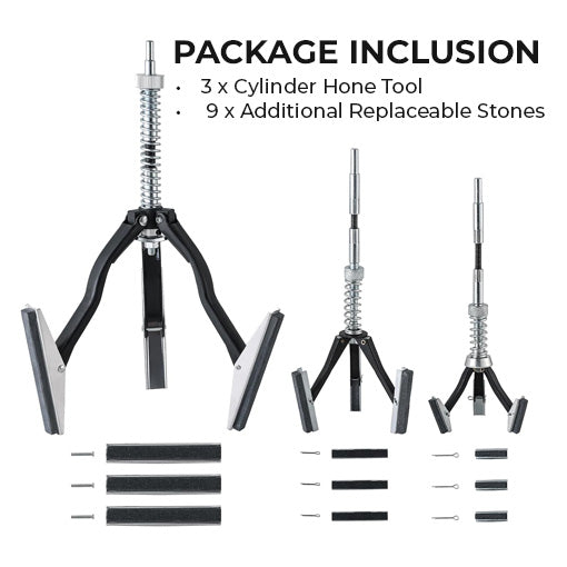 Adjustable Engine Cylinder Hone Tool Set