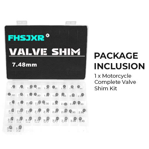 Motorcycle Complete Valve Shim Kit