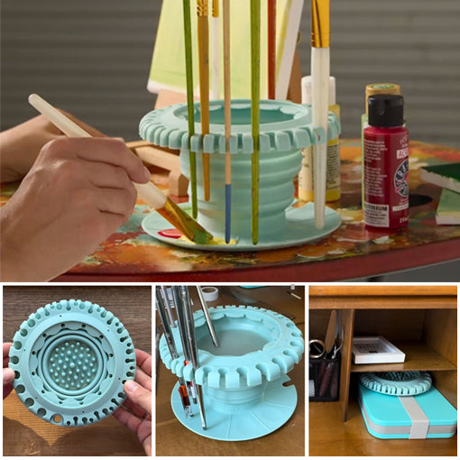 Multipurpose Paint Brush Cup