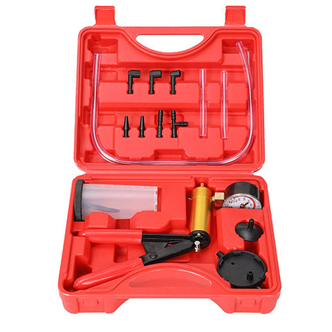 Vacuum Pump Brake Bleeder Kit - Red