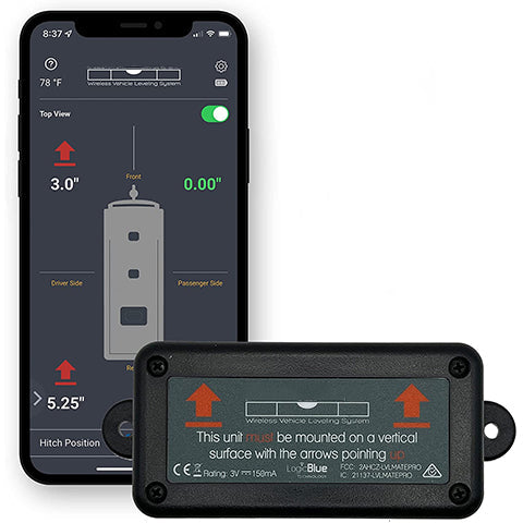 RV Wireless Vehicle Leveling System