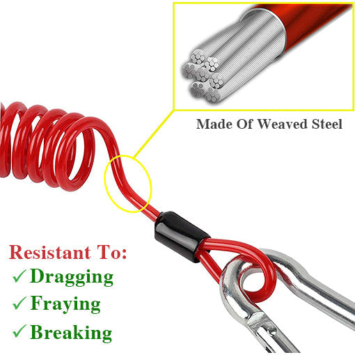 Trailer Breakaway Spring Cable