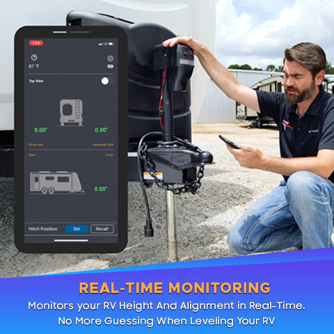 RV Wireless Vehicle Leveling System