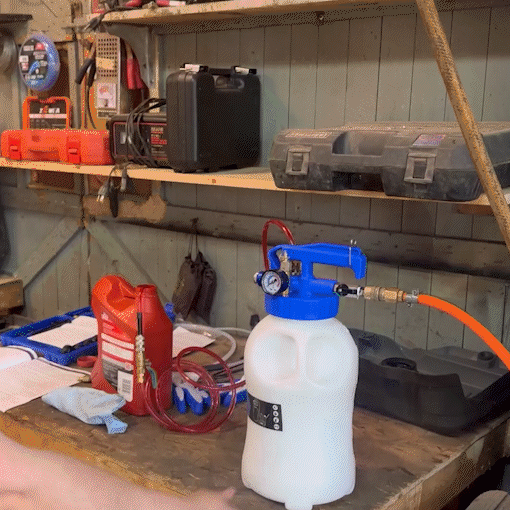 Pneumatic Transmission Fluid Extractor and Dispenser Pump