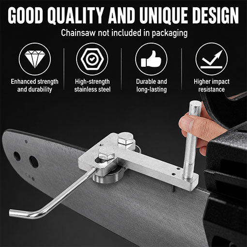 Adjustable Chainsaw Bar Rail Closer Tool