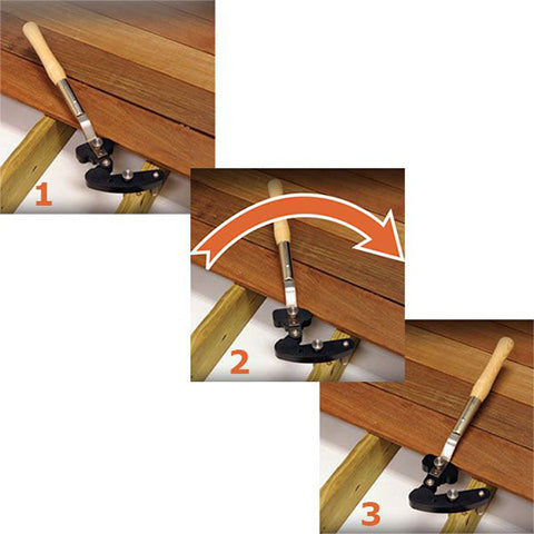 Deck Board Straightener