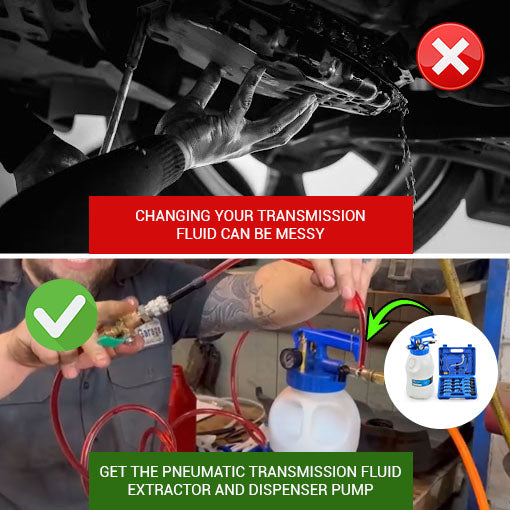 Pneumatic Transmission Fluid Extractor and Dispenser Pump