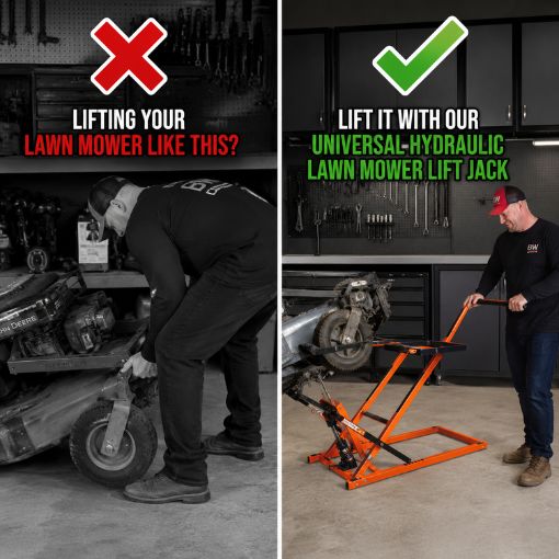 Universal Hydraulic Lawn Mower Lift Jack