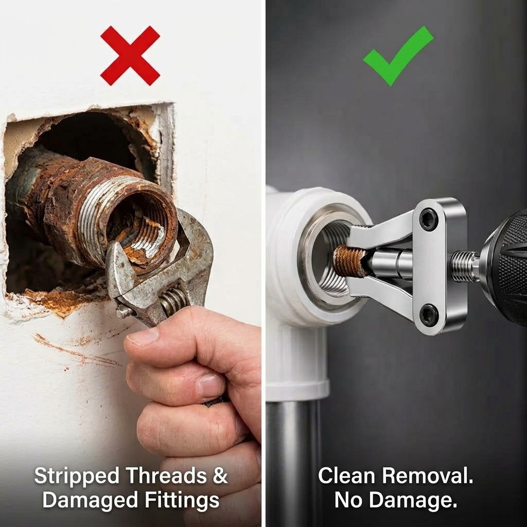 Broken Pipe Thread Extractor Tool