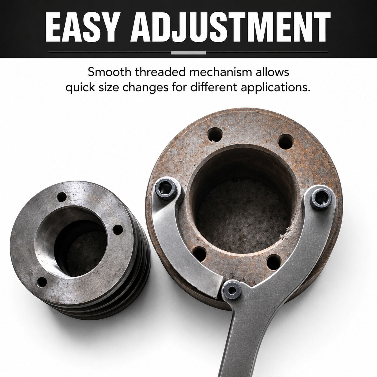 Heavy-Duty Hydraulic Cylinder Spanner Wrench