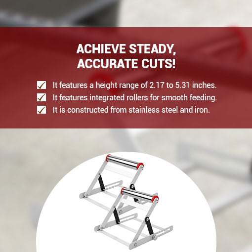 Adjustable Miter Saw Roller Stand