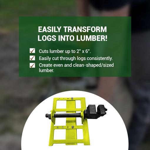 Chainsaw Mill Vertical Lumber Cutting Guide