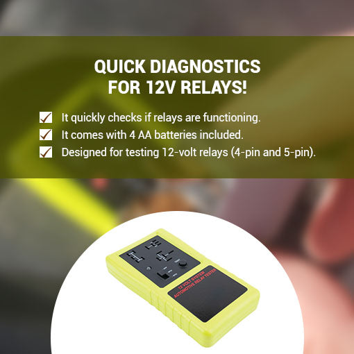 Cordless Automotive Relay Tester
