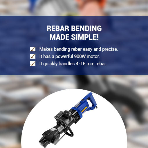 Electric Hydraulic Rebar Bender