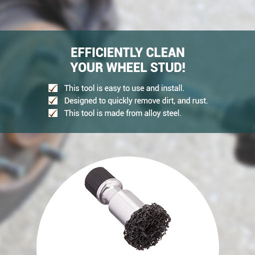 Wheel Stud & Hub Cleaner Tool