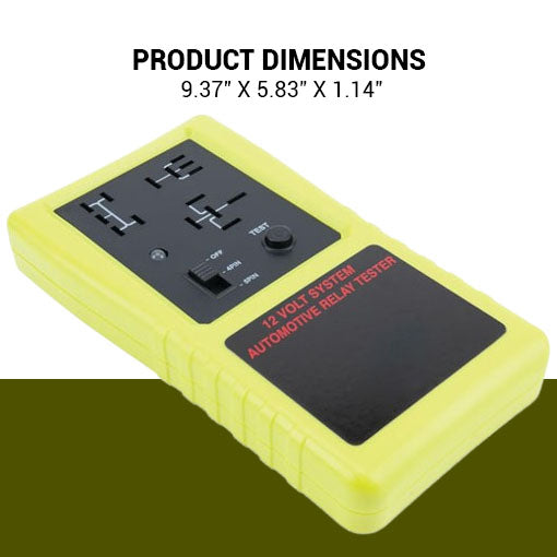 Cordless Automotive Relay Tester