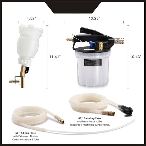 Pneumatic Brake Bleeder Kit