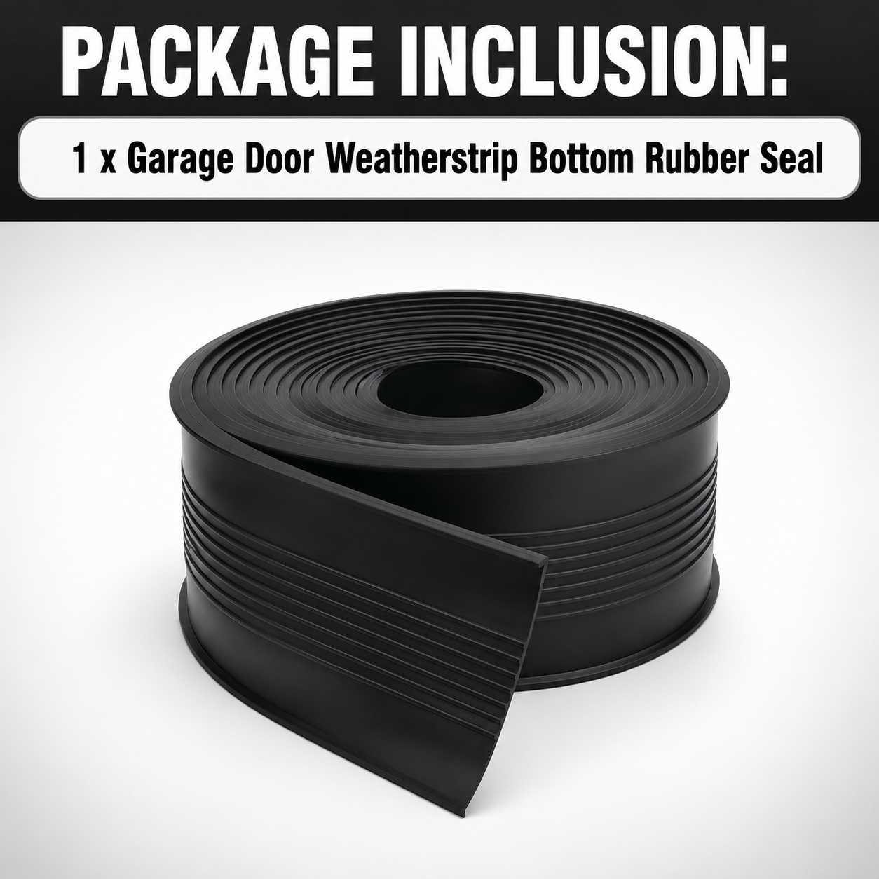 Garage Door Weatherstrip Bottom Rubber Seal