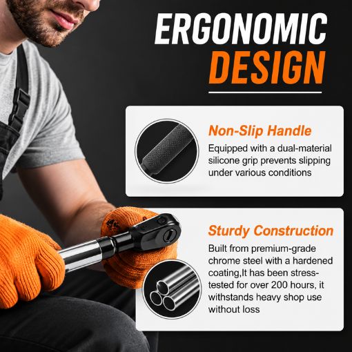 1/2" Drive 3-in-1 Offset Extension Impact Wrench