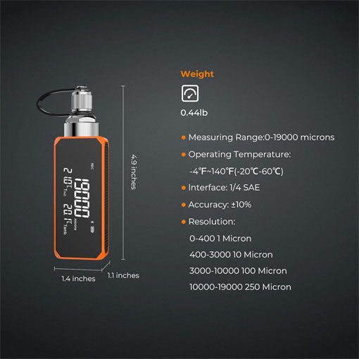 Mini Wireless Digital Vacuum Gauge