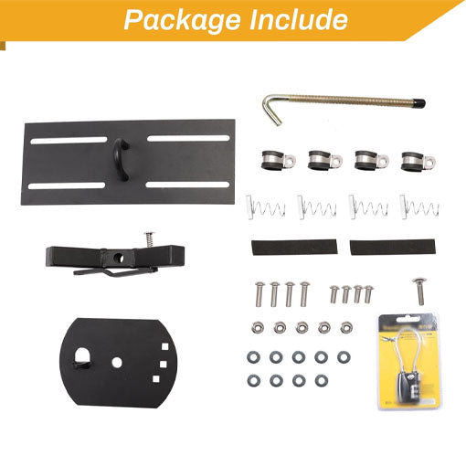 Universal Spare Tire Carrier for Roof Racks