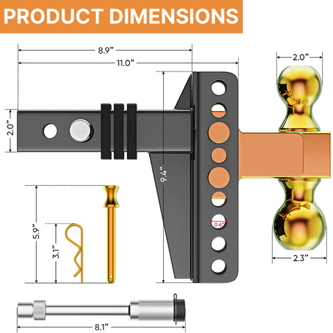 Adjustable Trailer Hitch