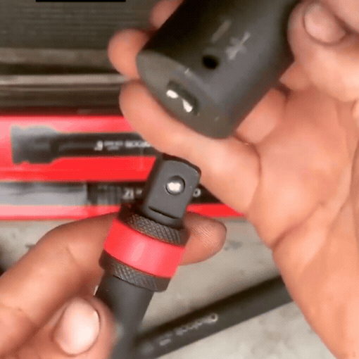 1/2" Drive Quick Release Locking Impact Socket Extension Set