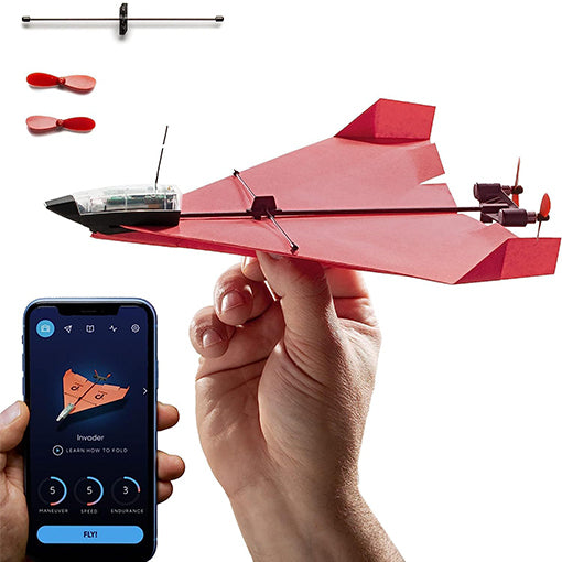Smartphone Controlled Paper Airplane Kit