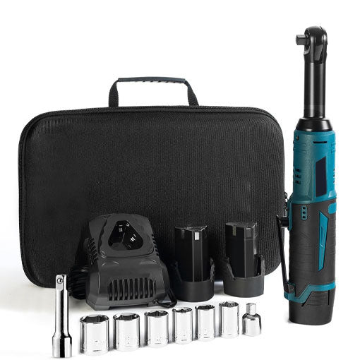 Extended Cordless Ratchet Wrench Set