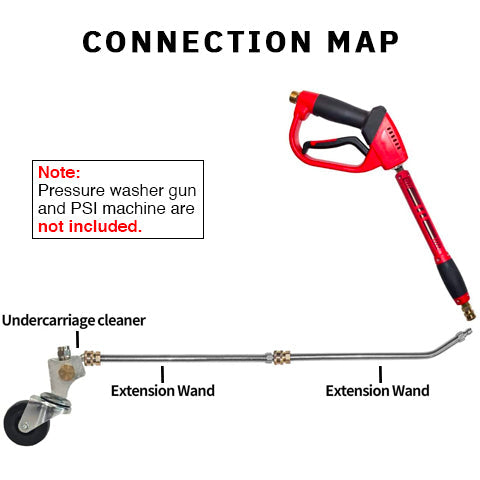 4000 PSI Undercarriage Cleaner