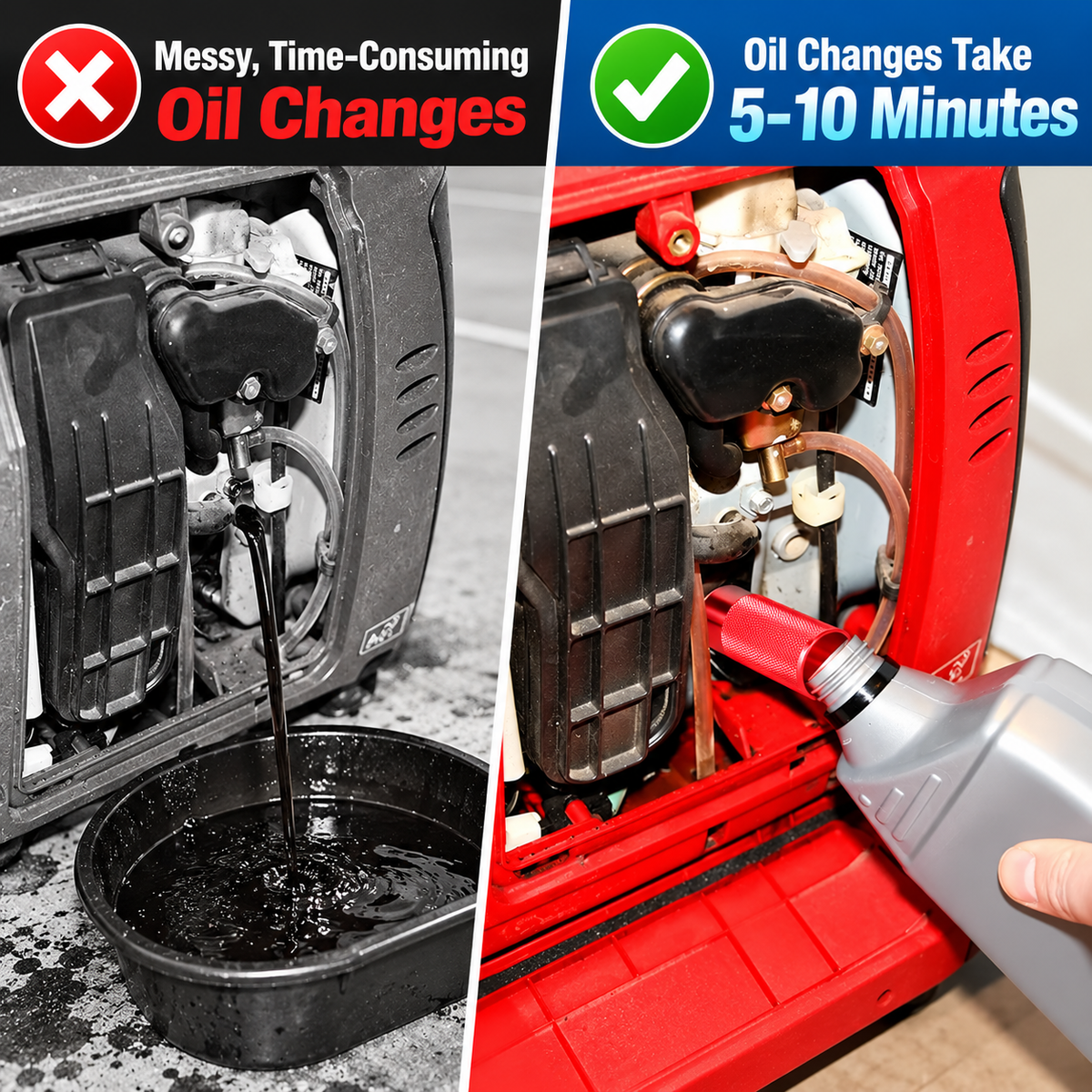Generator Extended Run Fuel Gas Cap Kit