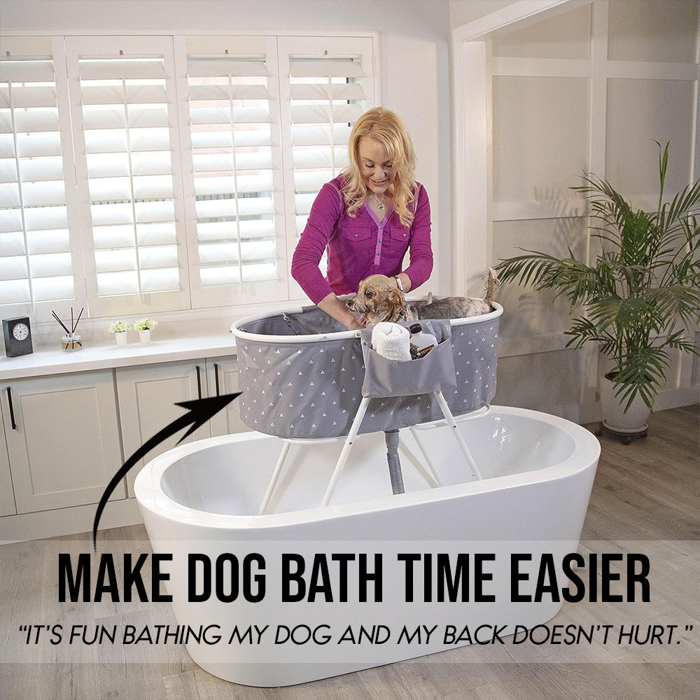 Portable Dog Bath Tub and Wash Station