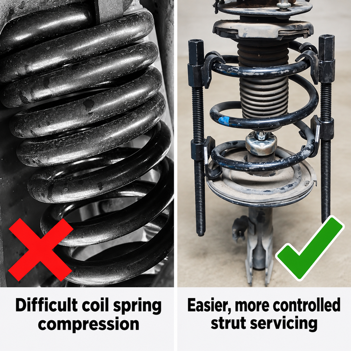 Auto Strut 15" 380MM Coil Spring Compressor Tool