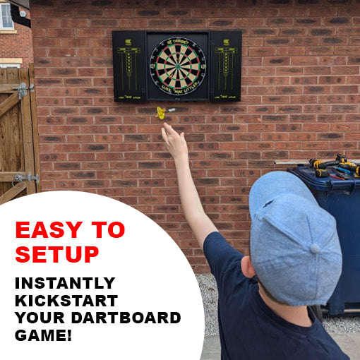 Dartboard and Cabinet Setup Kit