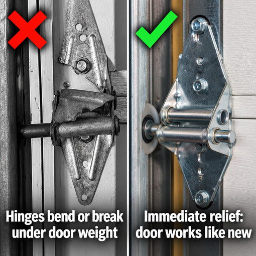 Upgraded Garage Door Hardware Kit