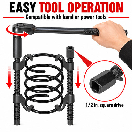 Auto Strut 15" 380MM Coil Spring Compressor Tool