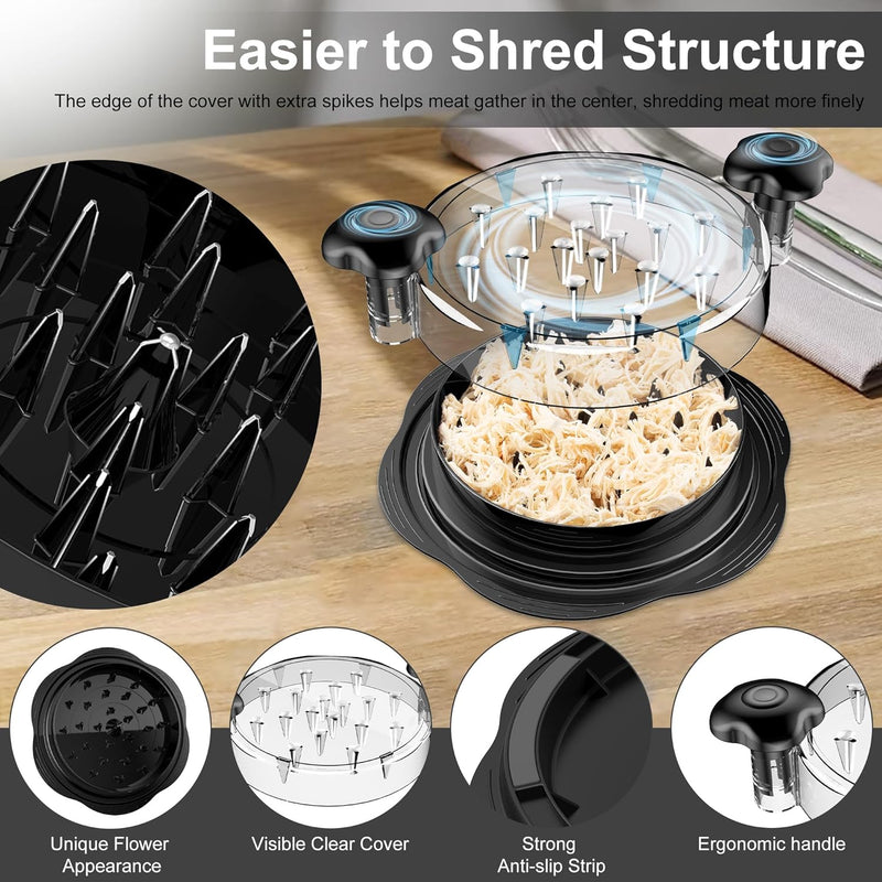 Shredder Tool Twist with Brush&Fork