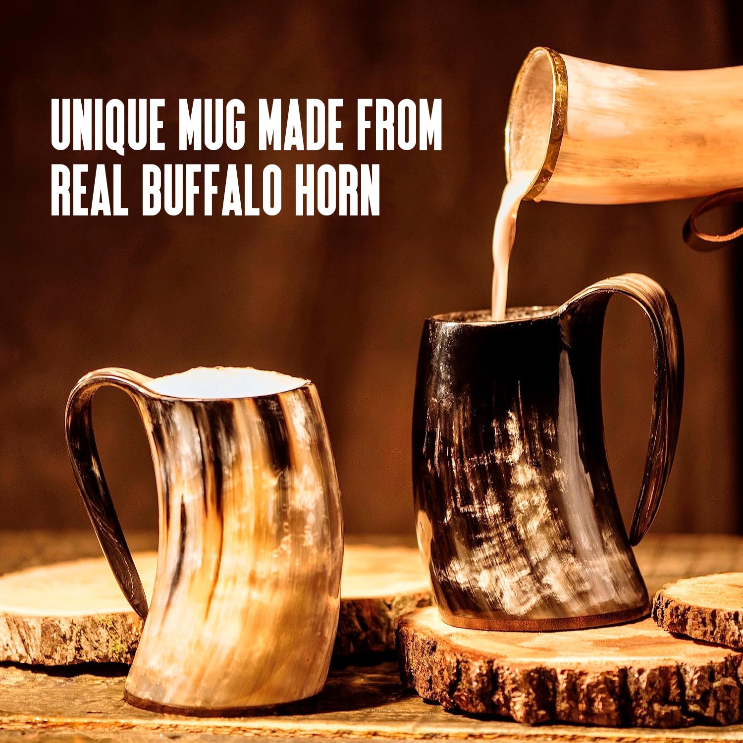 Unique Drinking Horn Mug