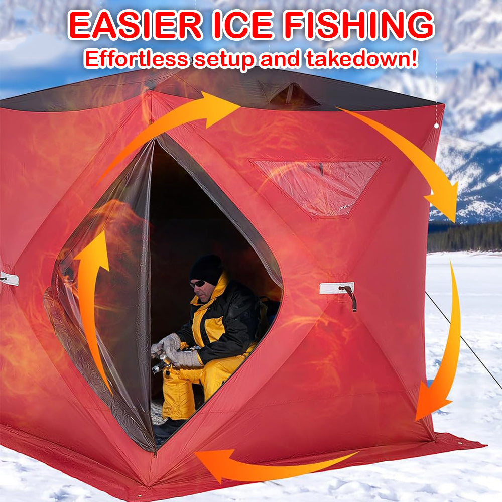 Pop-Up Portable Ice Shelter