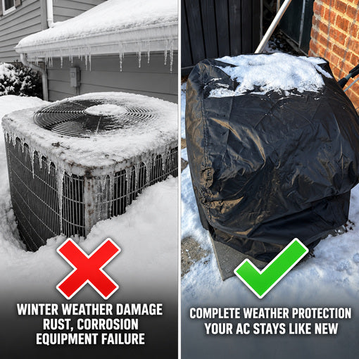 Central AC Outdoor Unit Winter Cover